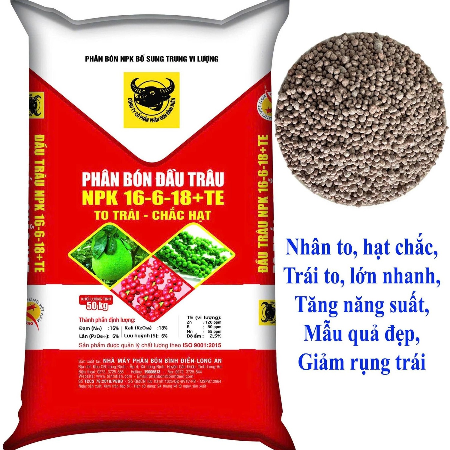 Phân Đầu Trâu to trái - Chắc hạt