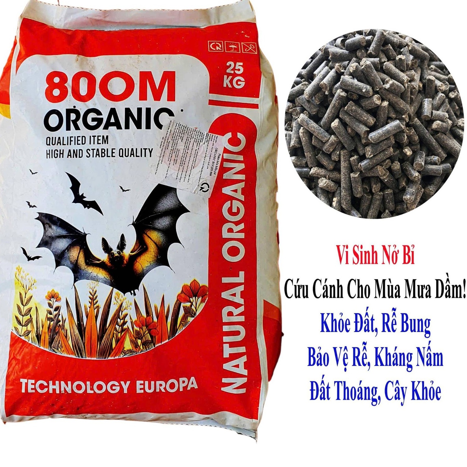 Phân Nở Bỉ 80 OM